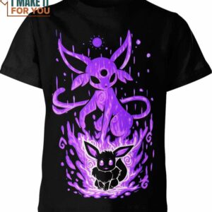 Eevee And Espeon Pokemon Shirt, Ultimate Pokemon Gift