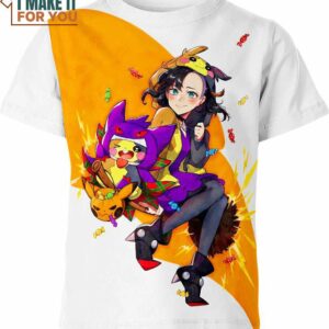 Gengar X Pikachu Pokemon Shirt, Pokemon Halloween Shirts