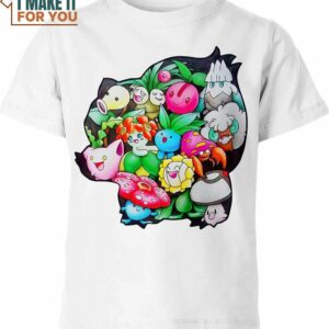 Grass Pokemon Shirt, Perfect Pokemon Gift Idea