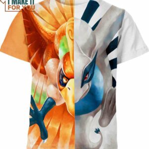 Lugia X Ho-Oh Pokemon Shirt, Exciting Pokemon Gift Ideas