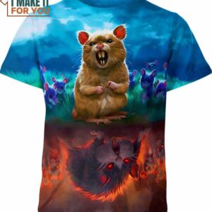 Raticate 3D Art Pokemon Shirt, Special Edition Pokemon Christmas Shirts
