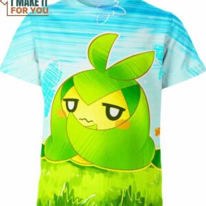 Swadloon Pokemon Shirt, Stylish Pokemon 3D Printed Tee