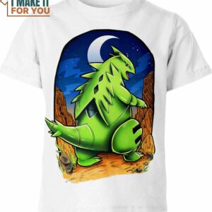 Tyranitar Pokemon Shirt, Top Pokemon Gifts for Adults