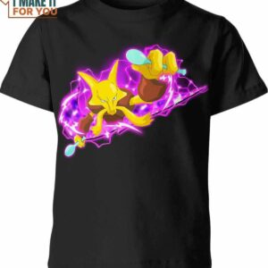 Alakazam Pokemon Nike Shirt, Unique Pokemon Gifts