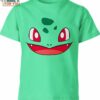 Bulbasaur Happy Face Pokemon Shirt, Unique Pokemon Gifts