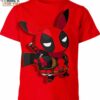 Deadpool x Pikachu Pokemon Shirt, Pokemon Clothing for Adults
