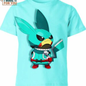 Deku My Hero Academia x Pikachu Pokemon Shirt, Pokemon Graphic Tees