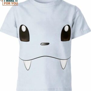 Dewgong Cute Face Pokemon Shirt, Apparel for the Pokemon Enthusiast