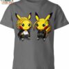 Draken And Mikey Tokyo Revengers x Pikachu Pokemon Shirt, Perfect Gift for Pokemon Enthusiasts