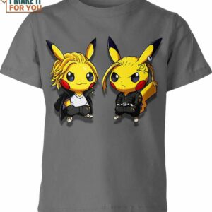 Draken And Mikey Tokyo Revengers x Pikachu Pokemon Shirt, Perfect Gift for Pokemon Enthusiasts
