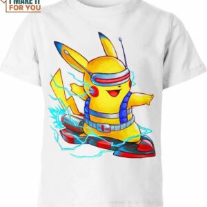 Future Pikachu Cute Art Pokemon Shirt, Perfect Present for Pokemon Fans
