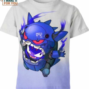 Gengar Cyber Punk Pokemon Shirt, Best Gift Ideas for the Ultimate Pokemon Lover