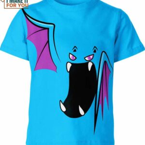 Golbat Classic Desgin Pokemon Shirt, Top-Rated Pokemon T-Shirts