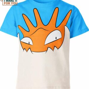 Kingler Classic Design Pokemon Shirt, Eye-catching Pokemon Apparel