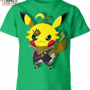Meliodas Seven Deadly Sins x Pikachu Pokemon Shirt, Ultimate Pokemon Gift