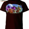 Pokemon Adventure Shirt, Unique 3D Pokemon T-Shirt for Anime Fans