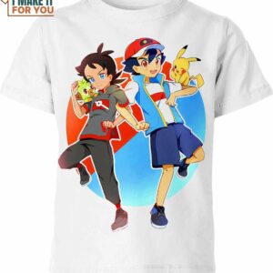 Pokemon Duo Friend Shirt, Bold Pokemon Fashion Statement