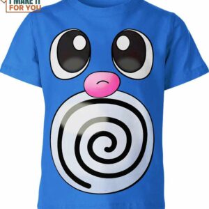 Poliwag Cute Design Pokemon Shirt, Pokemon Gift