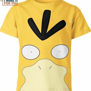 Psyduck Funny Face Pokemon Shirt, Perfect Present for Pokemon Fans