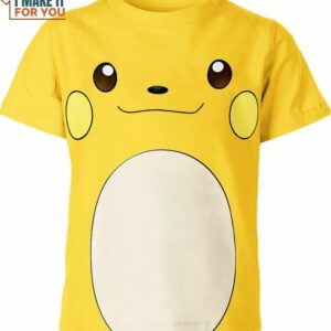 Raichu Cute Face Pokemon Shirt, Top Pokemon Gifts for Adults
