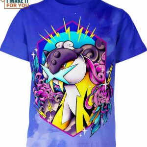 Raikou 3D Art Pokemon Shirt, Best Gift Ideas for the Ultimate Pokemon Lover