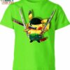 Roronoa Zoro x Pikachu Pokemon Shirt, Best Pokemon Gifts