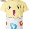 Togepi Happy Face Pokemon Shirt, Pokemon Graphic Tees