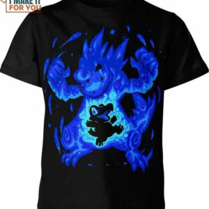 Totodile Feraligatr Pokemon Shirt, Vibrant Pokemon Tee for Fans