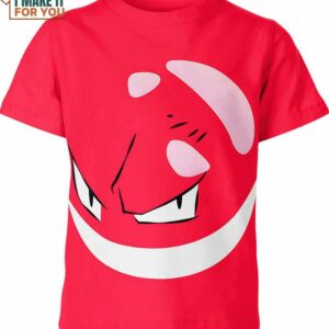 Voltorb Funny Face Pokemon Shirt, Perfect Pokemon Gift Idea