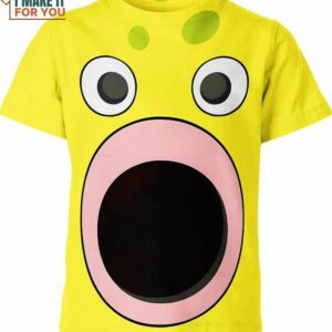 Weepinbell Funny Face Pokemon Shirt, Unique Pokemon Design
