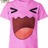 Wobbuffet Funny Face Pokemon Shirt, Perfect Gift for Pokemon Enthusiasts