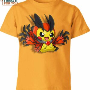 Yveltal x Pikachu Pokemon Shirt, Perfect Pokemon Gift Idea