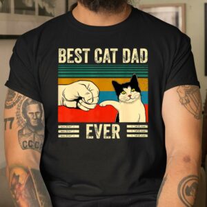 Best Cat Dad Ever T Shirt Nice Fathers Day Gifts 2