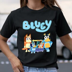 Bluey Dad Mum Love T Shirt Meaningful Fathers Day Gifts 3