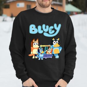 Bluey Dad Mum Love T Shirt Meaningful Fathers Day Gifts 4