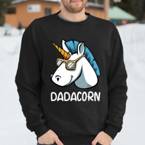Dadacorn Cool Unicorn Dad Shirt Father Funny Gift Ideas 3
