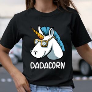 Dadacorn Cool Unicorn Dad Shirt Father Funny Gift Ideas 4