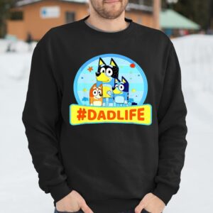 Family Blueys Lover Dadlife T Shirt Best Fathers Day Presents 3