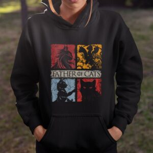 Father of Cats Shirt Father Day Gift for Cat Lover 2