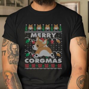 Merry Corgmas Shirt Christmas Gift for Corgi Dog Owner 3