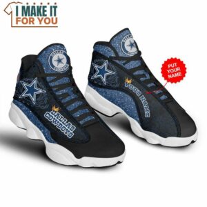 NFL Dallas Cowboys Custom Name Special Style Air Jordan 13 Shoes Best Dallas Cowboys Gifts 2