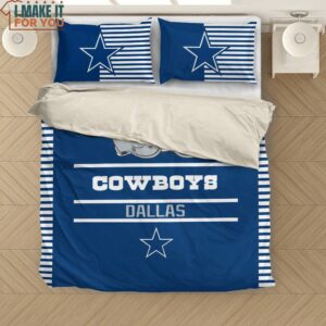Dallas Cowboys Logo and Helmet Bedding Set Dallas Cowboys Gift Ideas 2