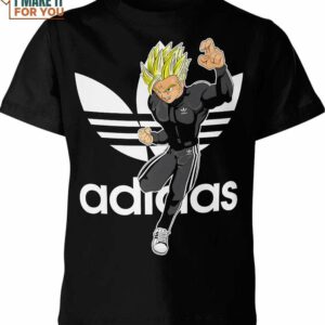 Son Gohan Adidas Shirt, Dragon Ball Z clothing