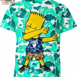 Bart Simpson Bape Nike Shirt, Exclusive Nike Graphic T-shirts