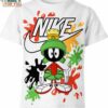 Marvin The Martian Nike Shirt, Nike Graphic Tees For Fans