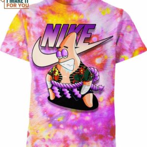Patrick Star Nike Shirt, Exclusive Nike Graphic T-shirts For Enthusiasts
