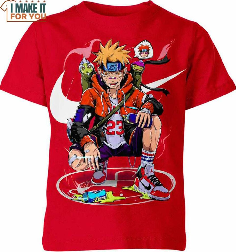 Uzumaki Naruto Nike Shirt, High-quality Nike Graphic Tees For Premium Gifts