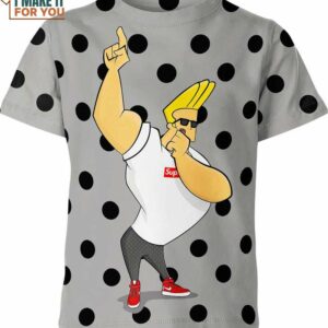 Johnny Bravo Supreme Nike Shirt, Unique Nike Graphic Tees For Gifts