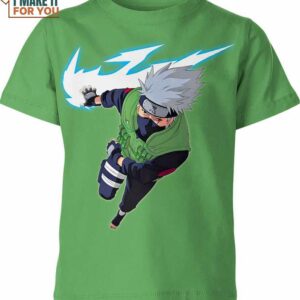 Kakashi Hatake Nike Shirt, Vintage Nike Graphic Tees For Collectors