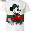 Mickey Mouse Gucci Nike Shirt, Trendy Nike Graphic Shirts For Her